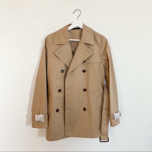 Classic Short Trench Coat - Picture 1 of 3